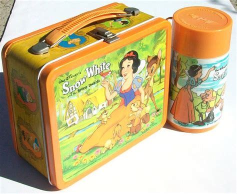 vintage metal snow white lunch box|321 results for snow white lunch box .